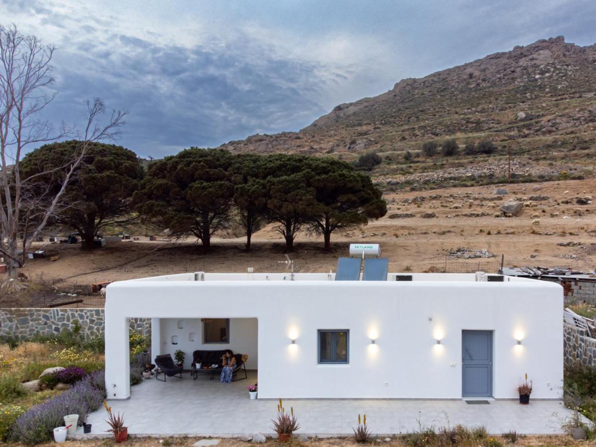 Cycladic Home On The Hill With Beautiful Views!! Agkidia Exterior foto